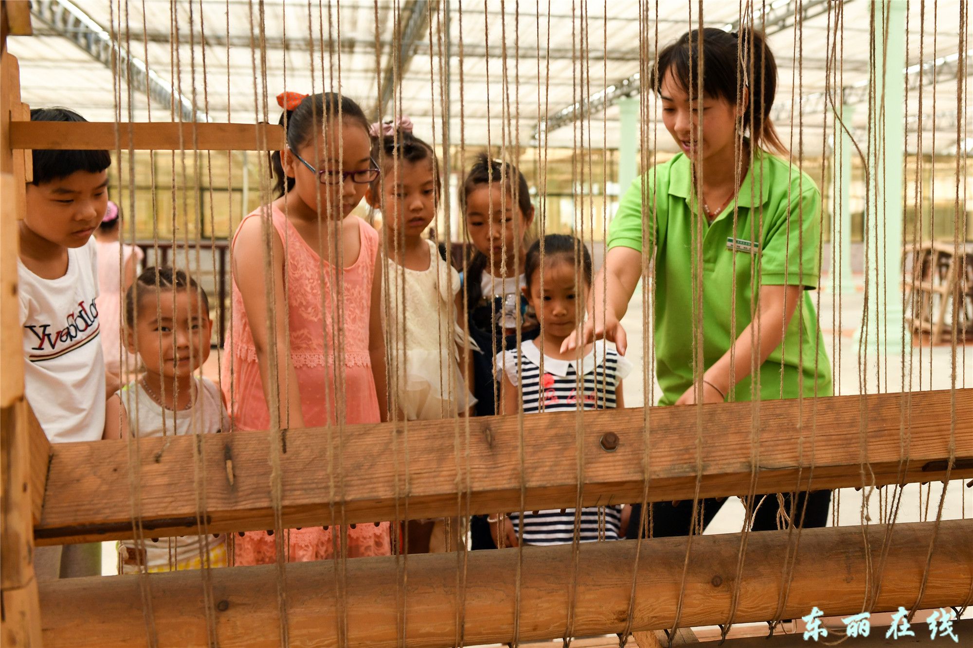 暑期:传统农展馆里学农事 - 图片新闻 - 东丽在线